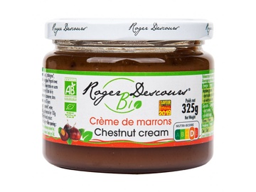 BIO kaštanové pyré s vanilkou 325 g Roger Descours 